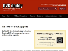Tablet Screenshot of dvrdaddy.com